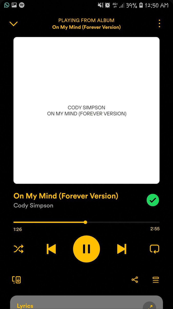 I JUST FOUND OUT ABOUT THIS VERSION AND IT MAKES ME FEELING NOSTALGIA I'M SOBBING😭😭😭 THIS IS SOOOOOO GOOD YO ITS ON REPEATTTTTT @CodySimpson
