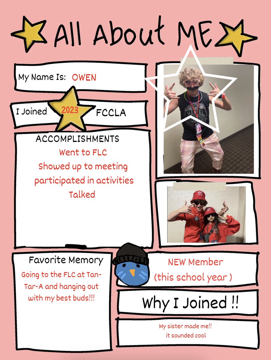 THS FCCLA tweet media