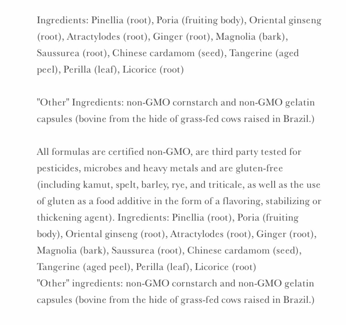 InfoInterest's tweet photo. @normonatremia @kidney_boy Thank you for that added history.

Autoimmune screens vary.
Have ANCA been tested in the autoimmune screen?

Cocaine and Opioids can affect the kidneys. (Not all patients are truthful.)

There’s a mixed bag of herbals in that Stomach Chi supplement.

How is she doing? https://t.co/p118NpPknH