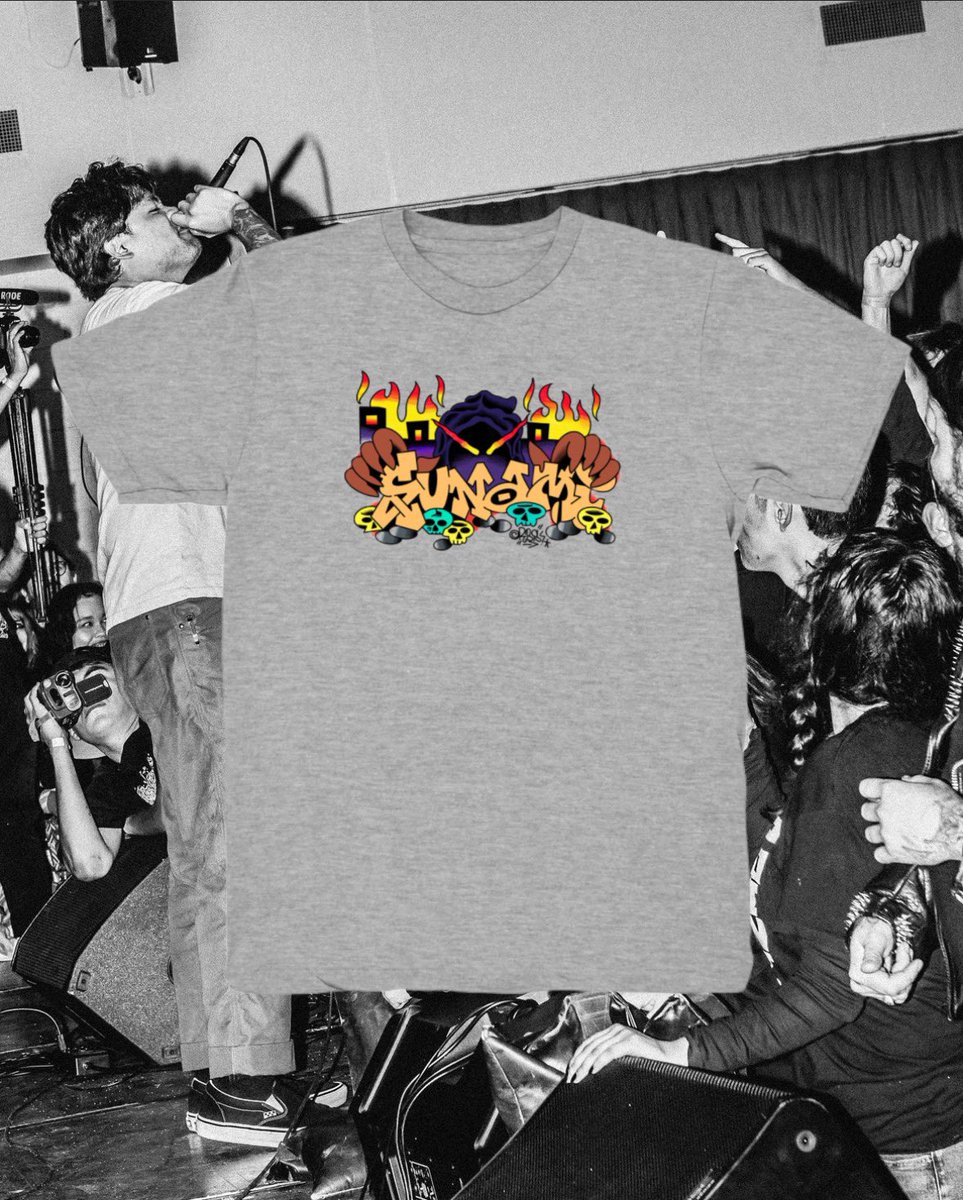 SUNAMI408's tweet photo. SOLD OUT OF OUR TOUR SHIRTS WITH BULLDOZE AT LA. TOUR DESIGNS UP FOR PREORDER FOR THAT MISSED IT. 

https://t.co/VbNU61NDDE https://t.co/6HrpEEXRzx