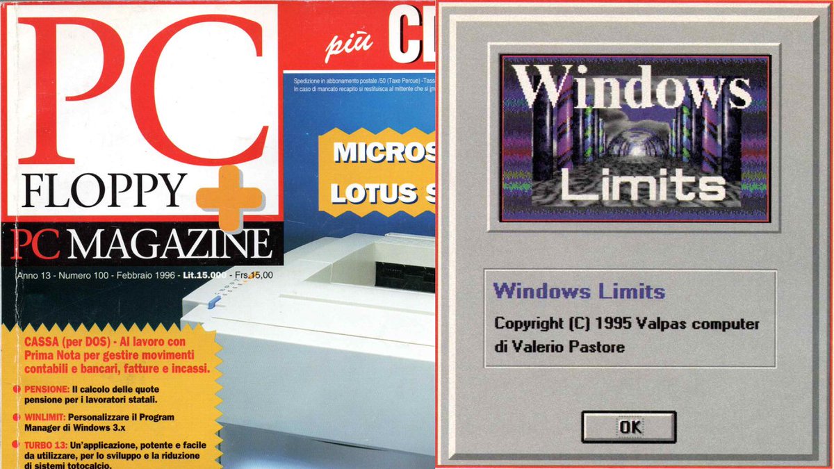 valpas76's tweet image. 🔐 A Look Back to 1995: The Genesis of "Windows Limits" 🔐 linkedin.com/pulse/look-bac… 

#pcmagazine #Retro  #Microsoft365 #Windows #programming #CyberSecurity