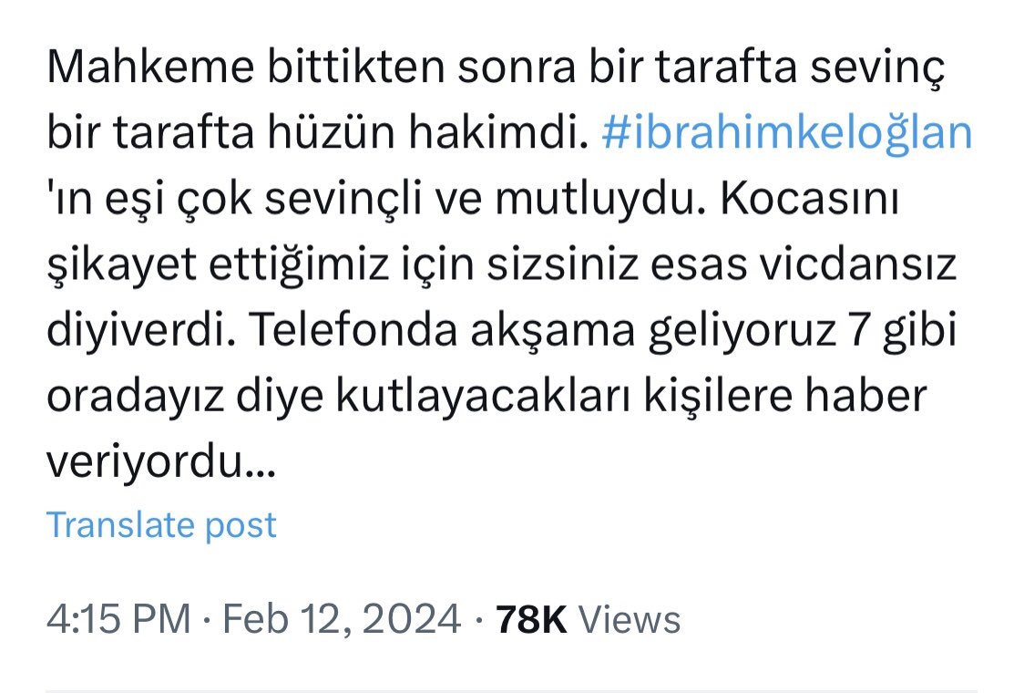 Ufacık sevgi dolu bir çocuğu zevk olsun diye 6 dakika boyunca ayağıyla ezerek, arkasından koşup tekmeleyerek duvardan duvara vurarak öldüren Caninin karısı, Katili ihbar edeni taciz ediyor Katilin sözde avukatı cana mal diyerek savunma yapıyor SERBEST!#ibrahimkeloğlantutuklansın