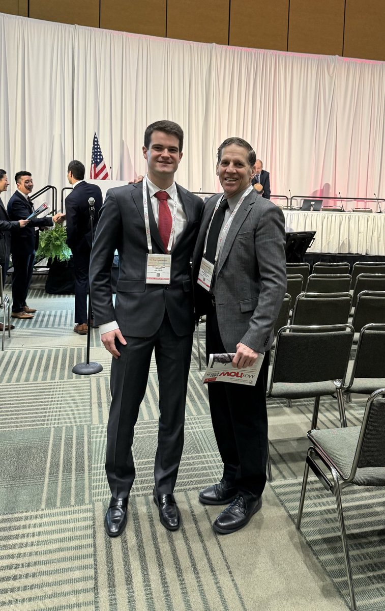 Great start to the ⁦@AAOS1⁩ AM with outstanding talk by ⁦@ZacharyLaPorte5⁩ - thank you ⁦@SDMartinMD⁩ for your incredible mentorship!