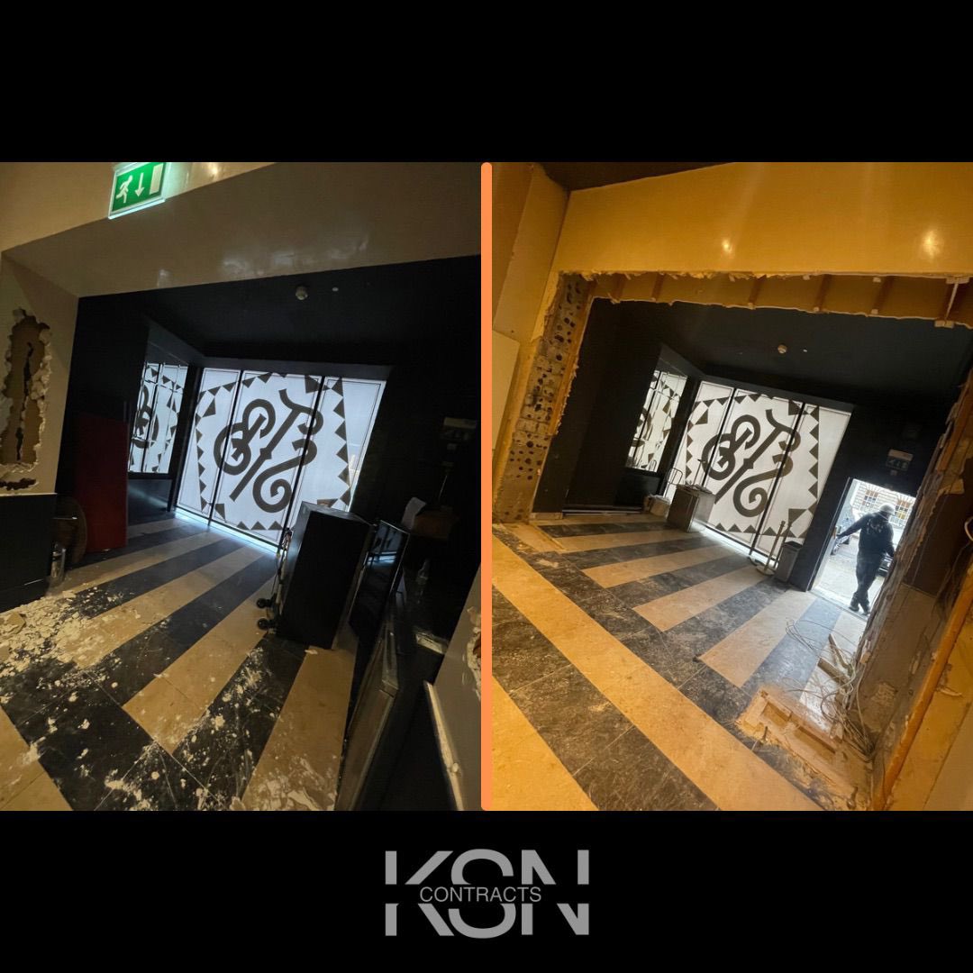 KSNContracts's tweet photo. RESTAURANT RIPOUT⚒️

The Spanish Butcher - Edinburgh 📍

Full ripout started &amp; finished this week, ready for Phase 2 of the project starting on Monday in preparation for opening in the next few months. 

#Ripout #Restaurant #Edinburgh #Removalsy https://t.co/ZZPpLS63Uw