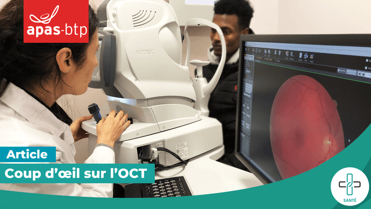 🟩 Coup d'œil sur l'OCT 

Cet outil de pointe permet un diagnostic précoce des troubles oculaires

Découvrez comment il peut être un allié précieux pour votre santé visuelle. 

Pour en savoir plus bit.ly/APAS_OCTPour

#APASBTP #SantéOculaire #Prévention #OCT