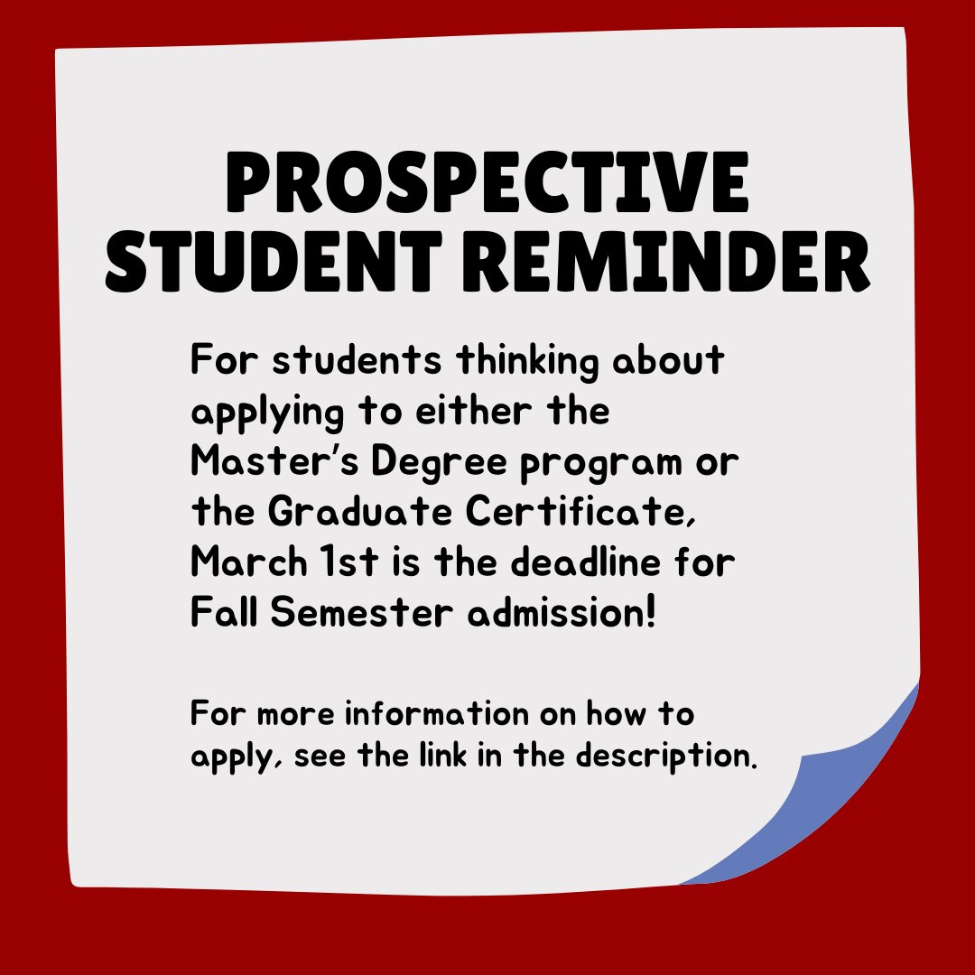 Link for how to apply here: liberalarts.iupui.edu/programs/museu…

Good luck with your applications everyone!