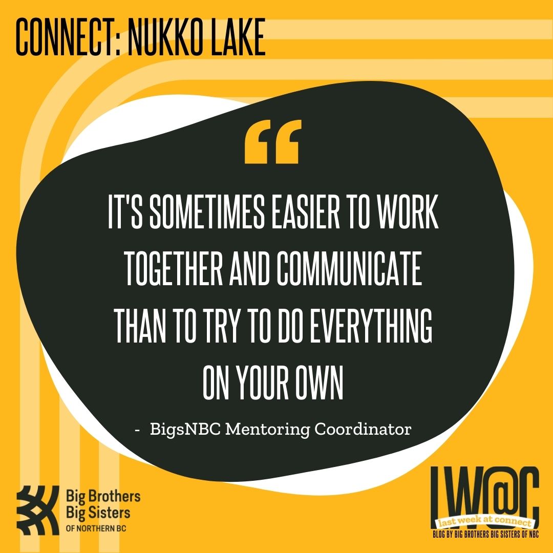 BIGSNBC's tweet photo. Some wise words to start off another Monday. 💛
At our latest Connect: Nukko Lake group, the kids learned about the power of teamwork and communication! Read all about it in our latest #LWAC blog post here: https://t.co/uu0MlVXlAC
#BigsNBC #MentoringMatters #Teamwork https://t.co/YUD9tg7Ym3
