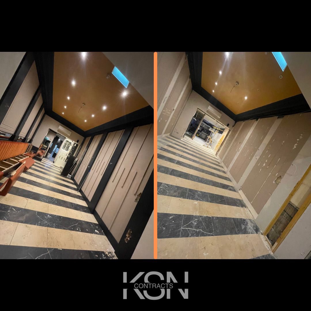 KSNContracts's tweet photo. With no skip access &amp; as part of our service all waste material, mirrors, panels &amp; furniture were also disposed of by ourselves.

DM, email or whatsapp for a free quote today on all uplifts, removals, house clearance &amp; ripouts. https://t.co/B4TMxfAA7J