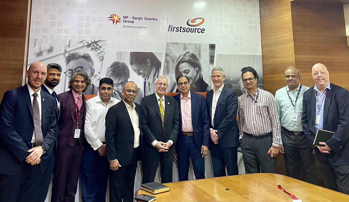VictorFedeli's tweet photo. With 26,000+ employees across 37 offices, @firstsource is an Indian business process management company headquartered in #Mumbai.
 
It was great to connect to highlight #Ontario’s growing #tech ecosystem &amp; competitive business environment. https://t.co/rxsuBNjlaG