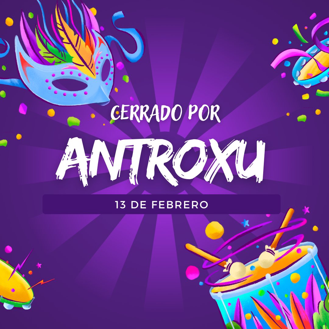 Os recordamos que mañana 13 de febrero, con motivo del Martes de Carnaval, nuestra oficina permanecerá cerrada. Tan solo atenderemos urgencias como de costumbre para clientes en destino.

¡¡¡Feliz Antroxu!!! Esperamos que disfurtéis de estas estupendas fiestas.