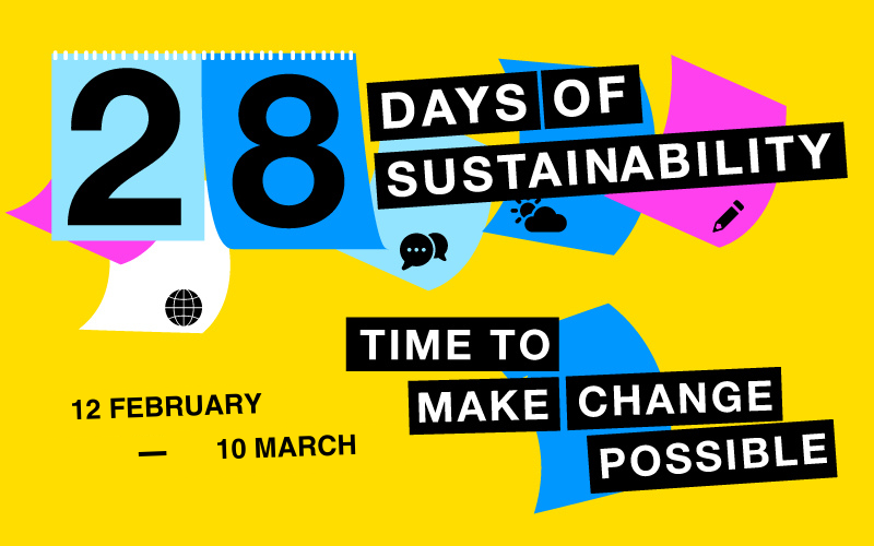 ucl's tweet photo. 28 Days of Sustainability is back! 🌍

Join @SustainableUCL for a packed programme of sustainability events taking place across UCL and beyond, organised by our staff and students. ✨

Sign up here: https://t.co/Zl5bwqWvvu

#28DaysofSustainability https://t.co/jrakwvfnpS