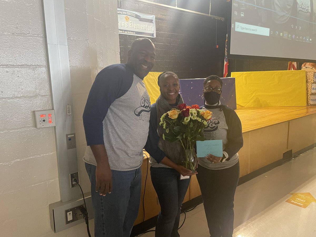 Surprise celebration for our wonderful counselor @ACarrecia for national counselors appreciation week! She goes above and beyond for our students. @SBE_HCS @cdflemisterbell @WattsBerna16526