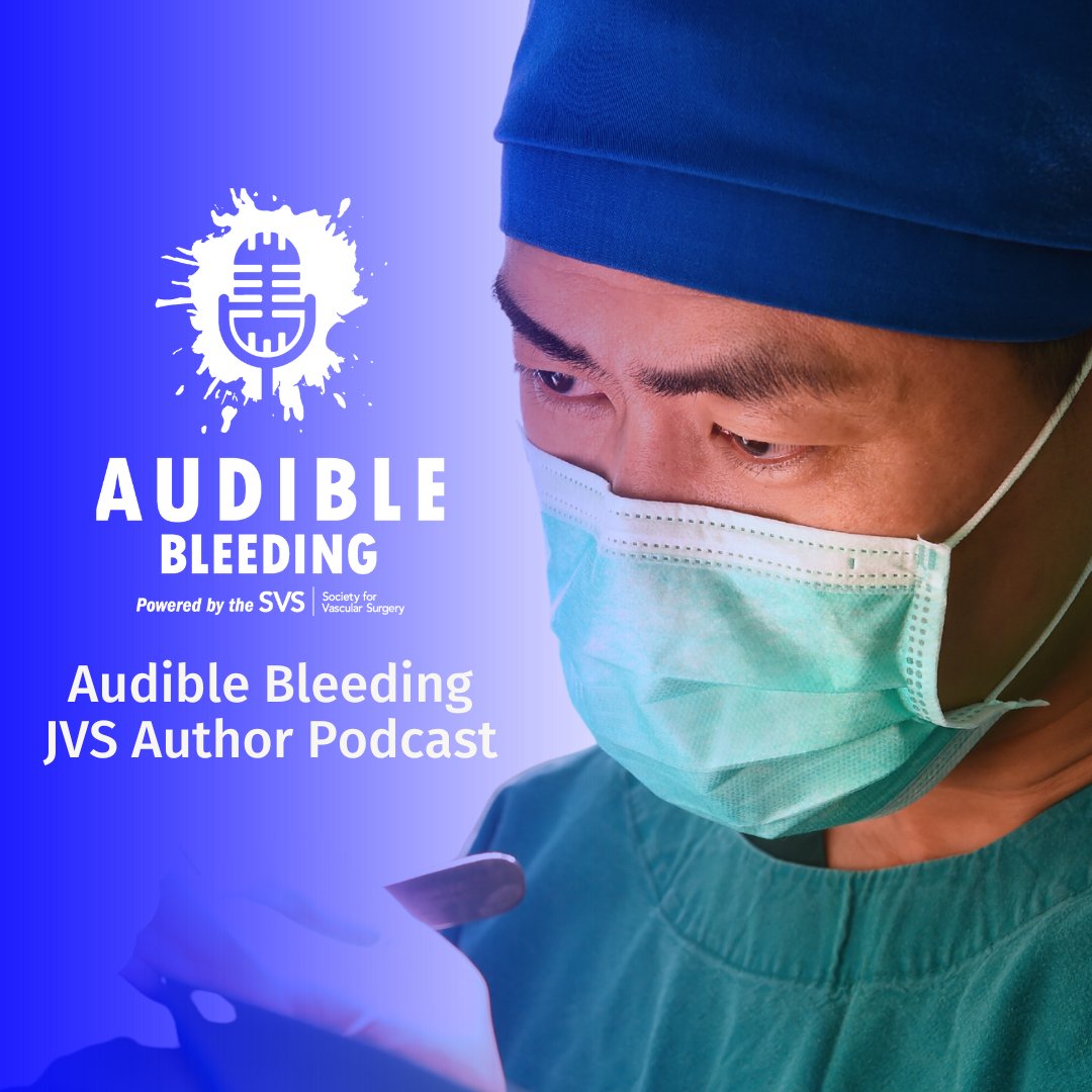 Enjoyed interviewing for @AudibleBleeding Author Spotlight featuring recent work from @JVascSurg and @JVSVL discussing trends in aortic volume and post-ablation duplex.  

audiblebleeding.com/2024/01/08/jvs…