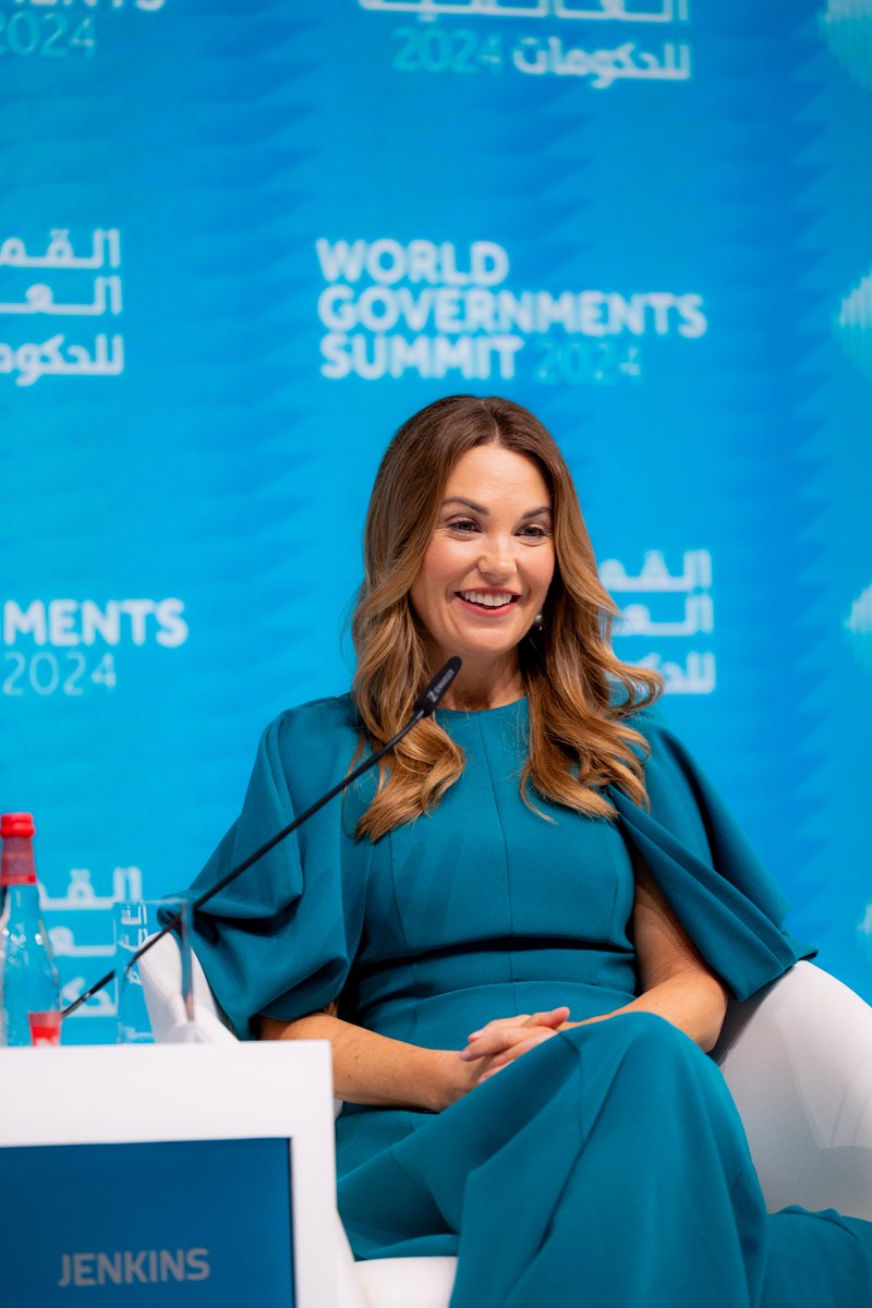 Spotify established its #Dubai office five years ago and with Dubai's appeal, it is becoming a top choice for many, @DusteeJenkins, Spotify's Chief Public Affairs Officer, shares insights at the #WorldGovSummit #WGS24