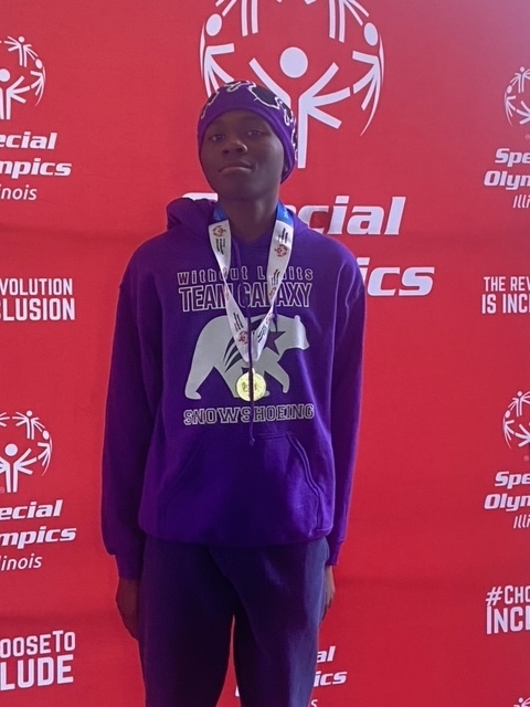 Congratulations to MMS student, Deron Knight, for receiving Gold in the 200 meter snowshoe race with Special Olympics.  His team, Galaxy Without Limits, also placed 2nd in the relay!  #19MMSPride