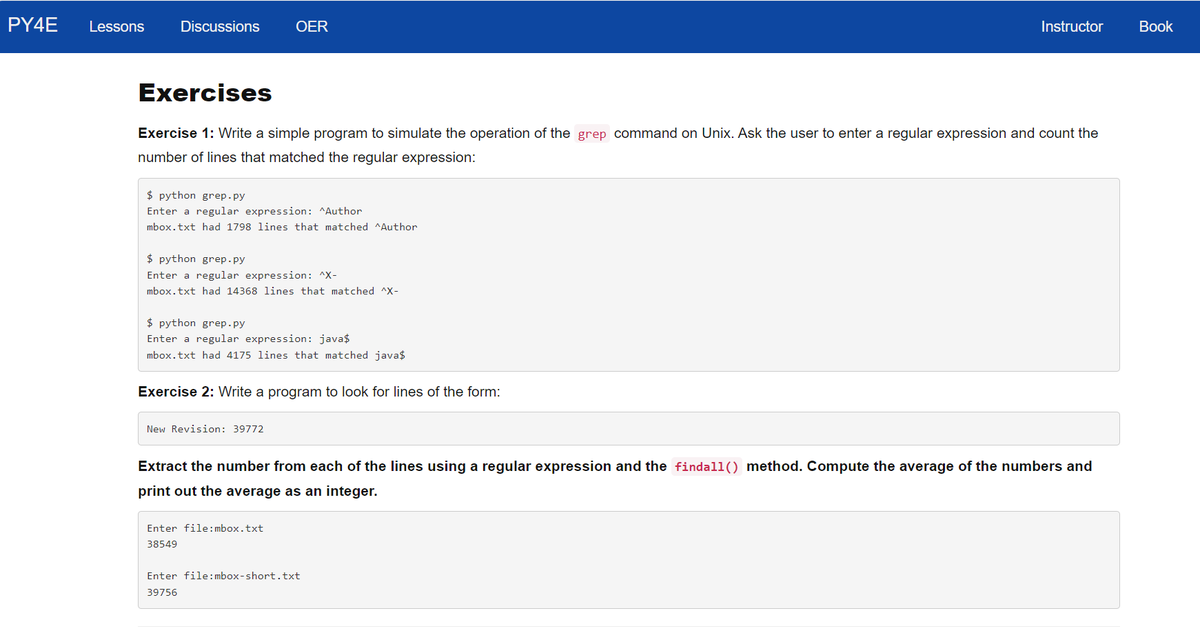 barelyai's tweet photo. Day 15 of #100DaysOfCode :
- Completed remaining sections of #regex module in #Python.
- Solved exercise questions on regular expressions.
#freecodecamp #PY4E https://t.co/c7u6Aktfry