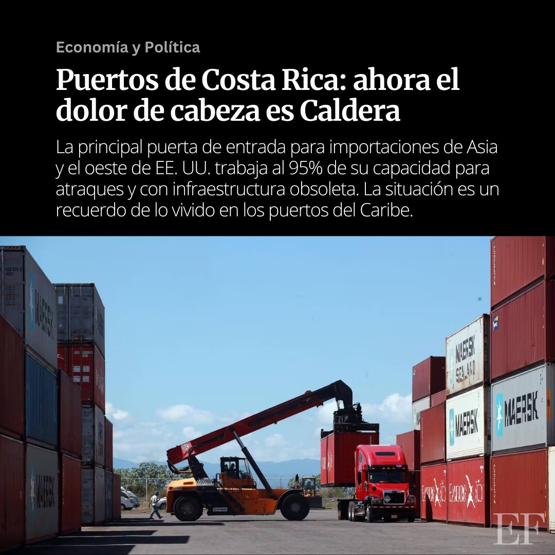 Analizamos la operación de las tres terminales marítimas de Costa Rica. ➡️ trib.al/sLcRHQM