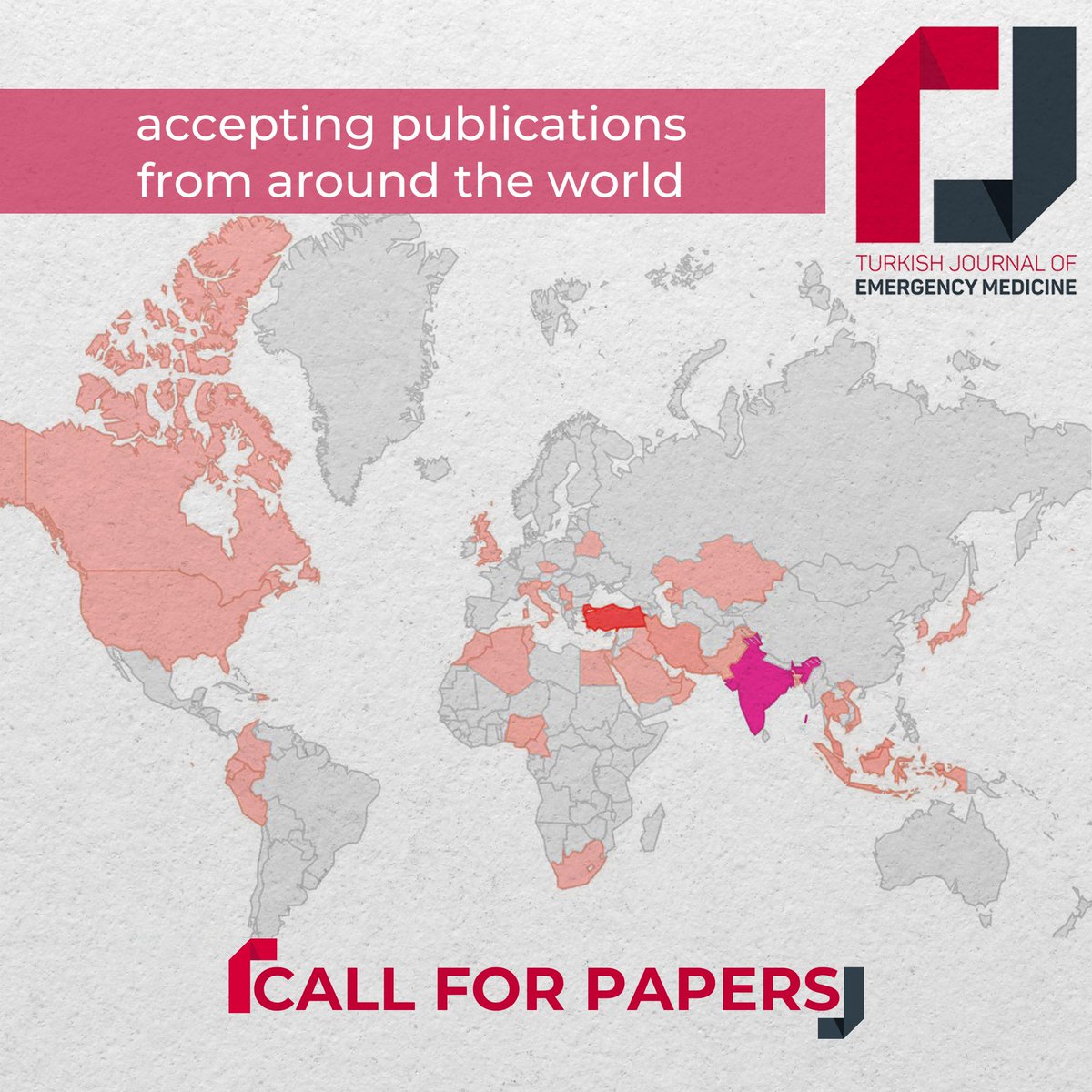 📢 Call for papers Turkish Journal of Emergency Medicine is accepting papers for emergency medicine and critical care all around the globe We invite you to submit your manuscripts Free to submit and free to publish #MedEd #OpenAccess #journal #emergencymedicine #criticalcare