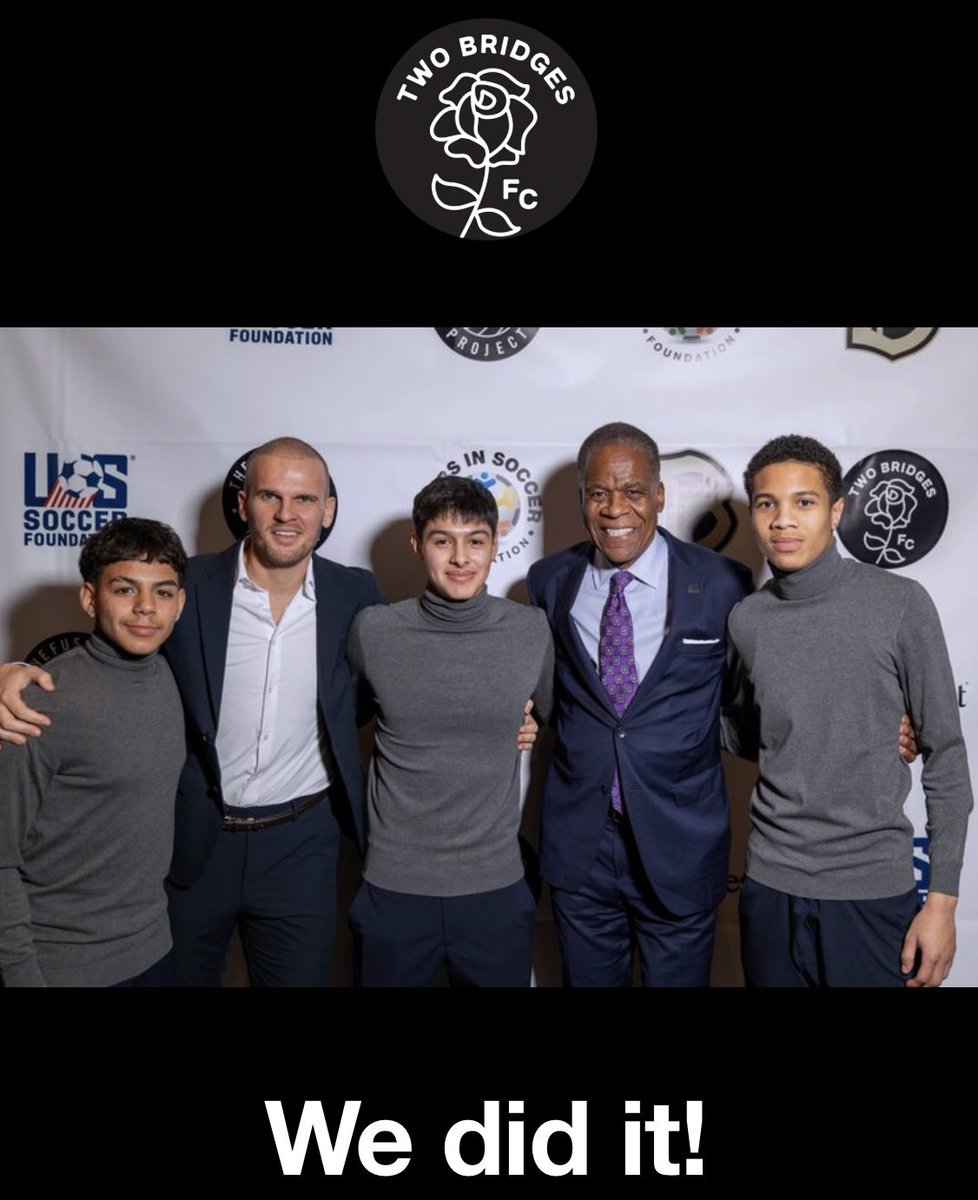 🙏Thank you for attending our 3rd annual Gala. Your support allows us to continue changing the lives of the young men in our program. We raised over $300k which allow us to expand our program and bring on a full-time academic advisor!  #ForTheDream #StudentAthletes <a href="/_BrooklynFC/">Brooklyn Football Club</a>