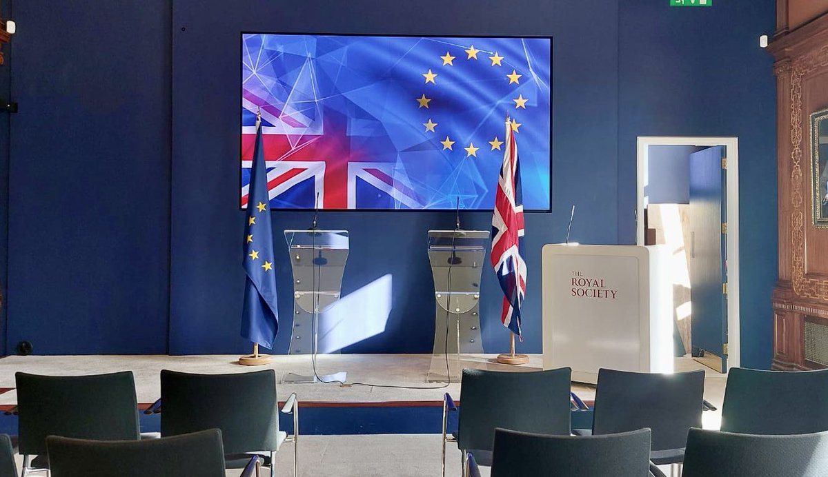 We welcome the UK to #HorizonEurope: 🇪🇺 Commissioner @ili_ivanova and 🇬🇧 Secretary of State @MichelleDonelan will gave a press conference this afternoon.  Watch it here 👉 audiovisual.ec.europa.eu/en/ebs/live/1