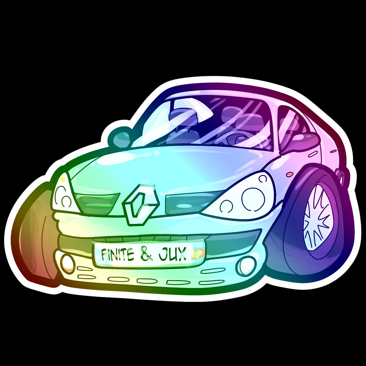 J'ai fait ces deux dessins pour <a href="/FiniteTgb/">Finite - Terres rares , disponible</a> qui en a fait des stickers j'en suis super content psk ça lui a plu j'ai réussi ma mission imo