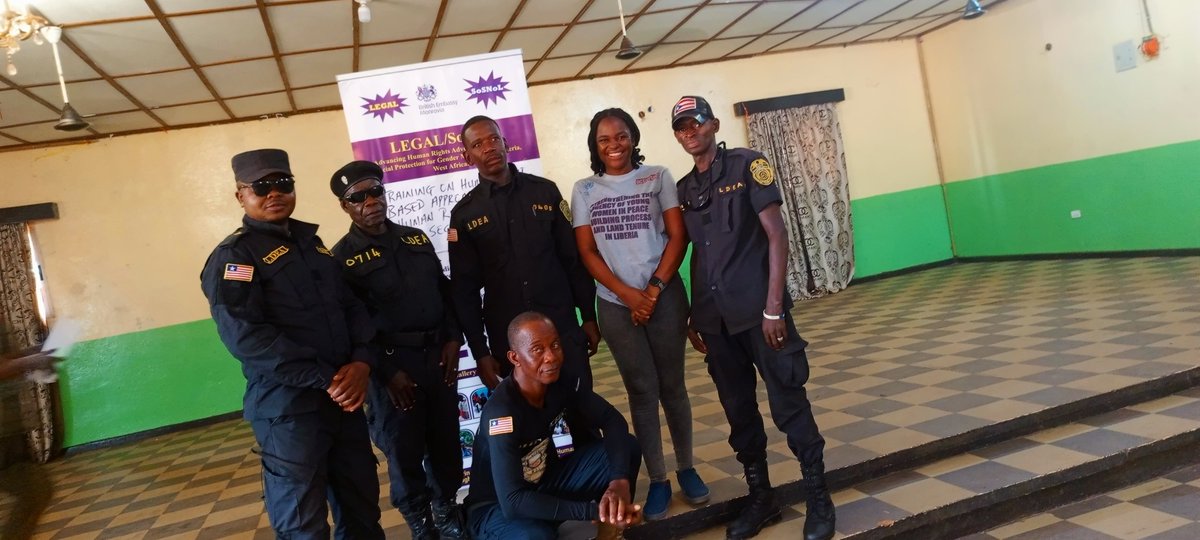 SajeryB's tweet photo. We benefited from a day long training on Human Rights Based Approach (HRBA) for Human Rights Defender and Security personnels on February 9,2024 at the City Hall in kakata, Margibi County.
The training was organized by LEGAL with funding from the British Embassy. https://t.co/cJ9ifFDnXA