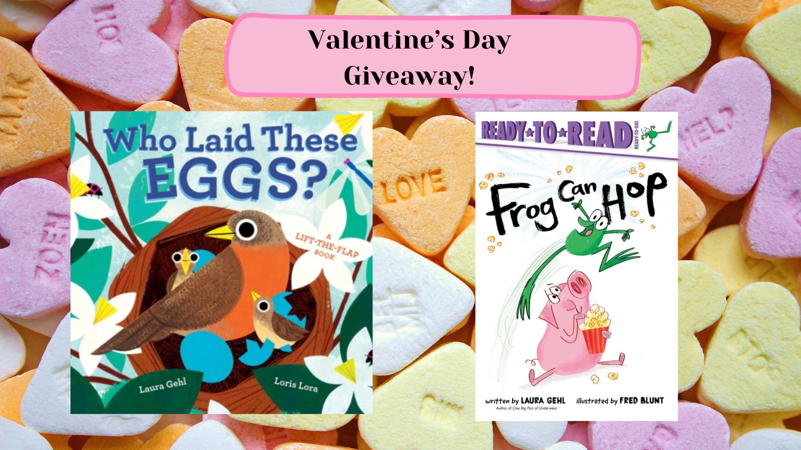 Laura Gehl on X: Happy Valentine's Day! Last day to enter this giveaway!  / X