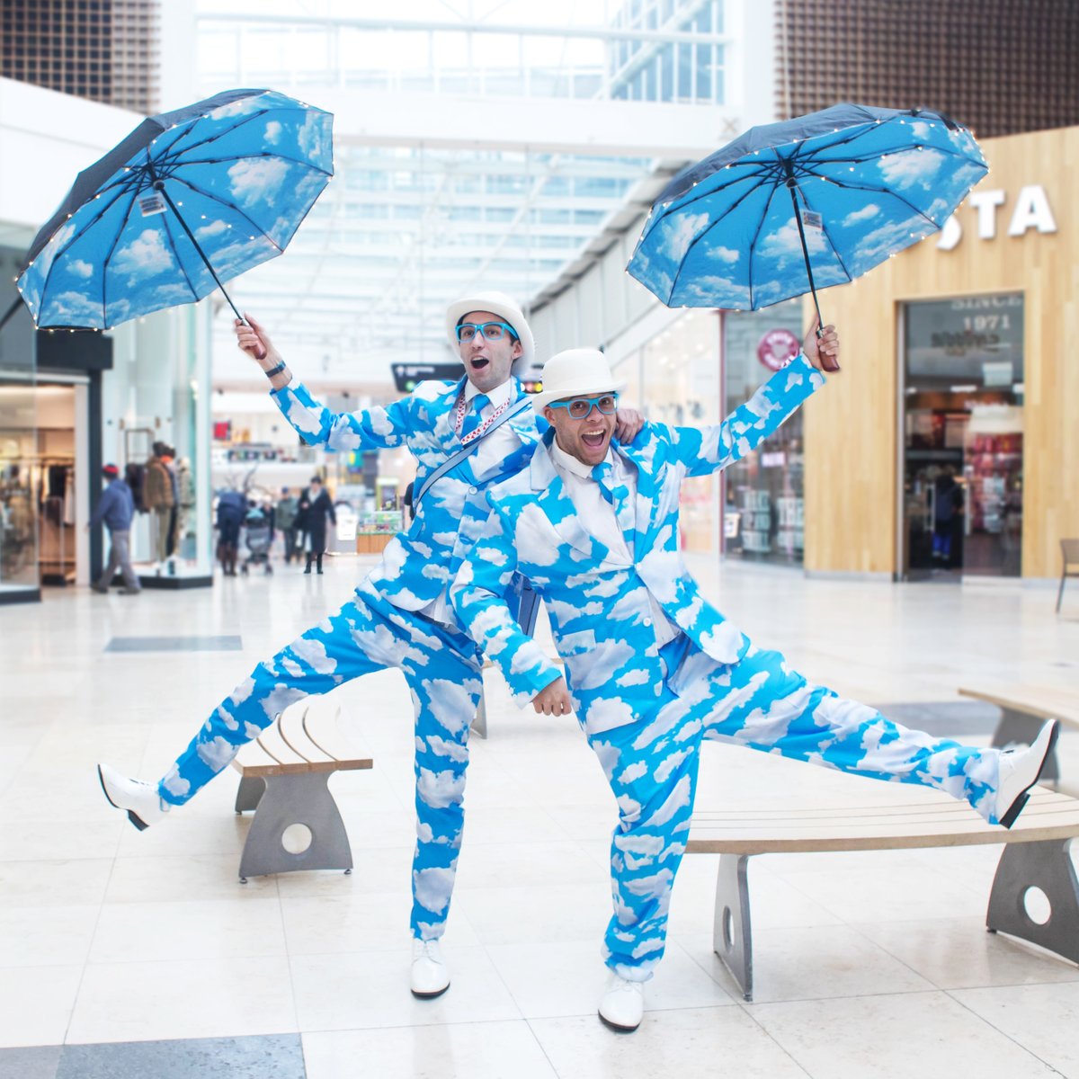 This Saturday 17th Feb we say hello to the Blue Sky thinkers! They will be on site from 11AM till 4PM to celebrate #RandomActsofKindnessDay