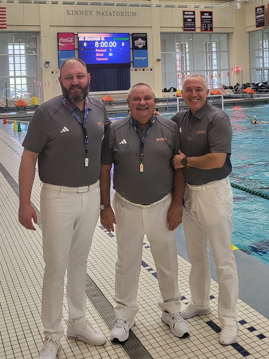 OhioReferees's tweet photo. Aleks, Igor, Val, and Alex (not pictured) at Bucknell this weekend. Lots of competitive games and the season is definitely heating up! @CWPAWaterPolo @OhioWaterPolo https://t.co/3dHUQAlPnQ