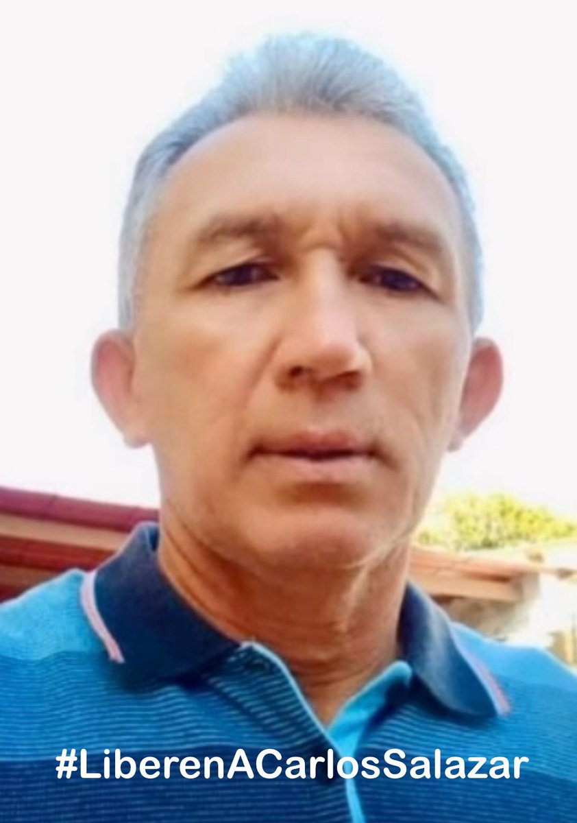 jurbina's tweet photo. Cuatro días antes de la detención arbitraria de @rociosanmiguel, otra desaparición forzada ocurrió en Margarita.

Por publicar un video de Álex Saab en un centro comercial de la isla se llevaron al ingeniero Carlos Salazar Larez. Una semana ha pasado y no se sabe dónde está. https://t.co/onjhRn4035
