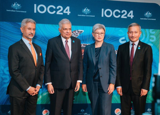 rajeshpadmar's tweet image. 7th Indian Ocean Conference organised by India Foundation held on February 9 and 10, 2024 at Perth, Australia. Ministers from 16 countries, including one Head of State, Officials from 16 countries and 6 multilateral organisations, delegates from over 40 countries attended the…