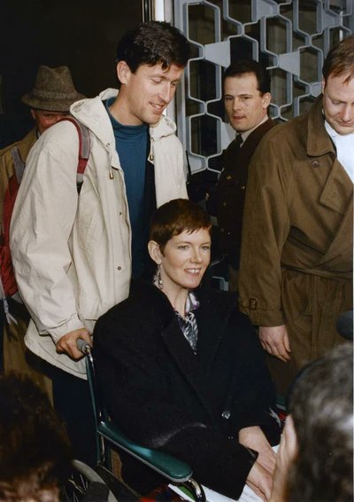 On this day in 1994, Sue Rodriguez died. 

In 1991, she was diagnosed with ALS. 
She made the decision to end her life &amp; sought doctor assistance.
No doctor would because of the Criminal Code. 
She said: "If I cannot give consent to my own death, whose body is this? Who owns my