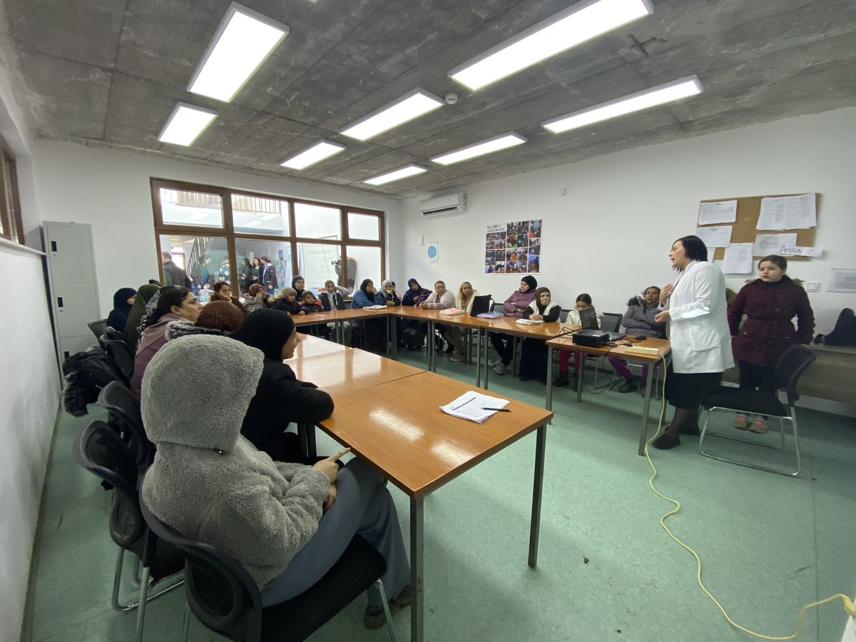 "The best measure for disease prevention is vaccination", said Dr. Fitnete Ferizi. Mothers were informed about the importance of vaccines in children in preventing potentially dangerous diseases.