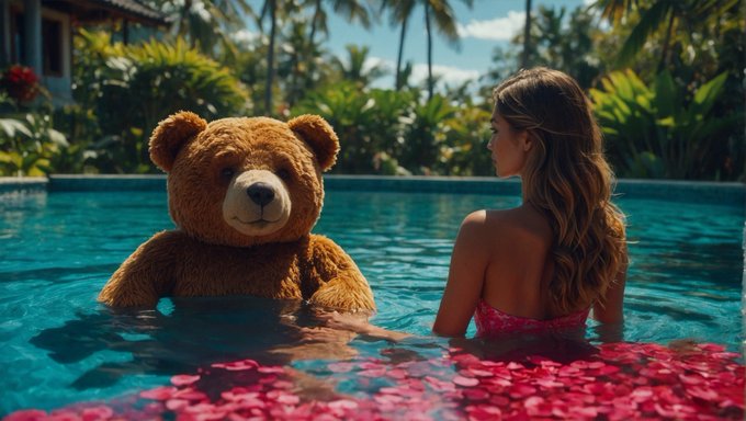 Chill time in the pool #Bali #soon https://t.co/D629NHhfxJ<a href="/tag/bali"class="tags">#Bali</a><a href="/tag/soon"class="tags">#soon</a>