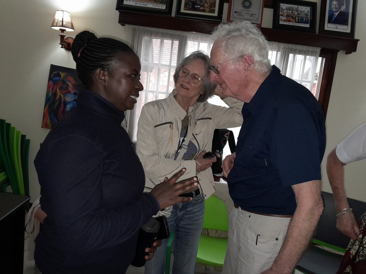 .@raysofhopejinja is humbled to host Flemming Topsoe (@FTopsoe), Prof. Emeritus, University of Copenhagen, Denmark. He is representing Topsoe Holding Family Foundation, which has provided significant funding support, especially for screening, treatment, & outreach programmes.