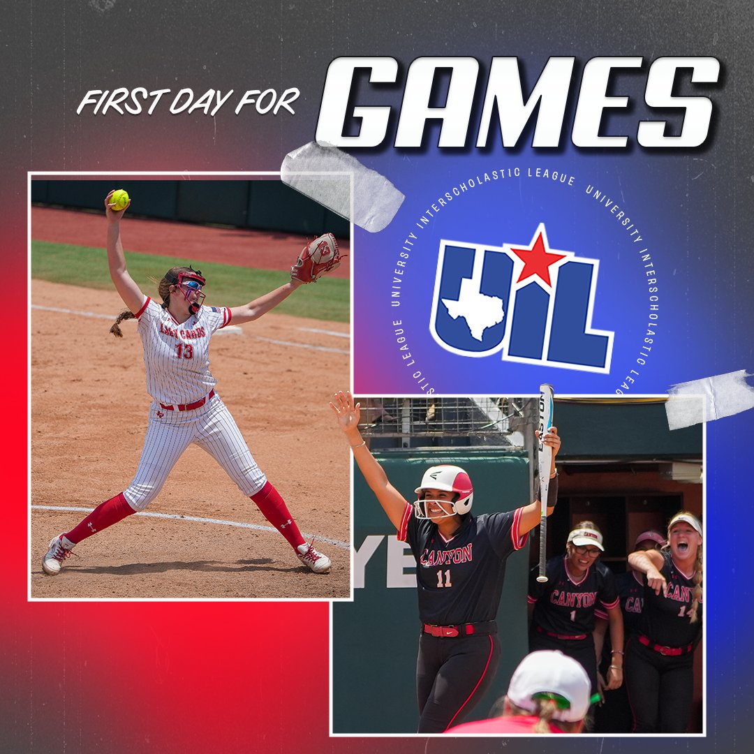 uiltexas's tweet image. The wait is over. It's GAME TIME for UIL Softball teams! 🥎