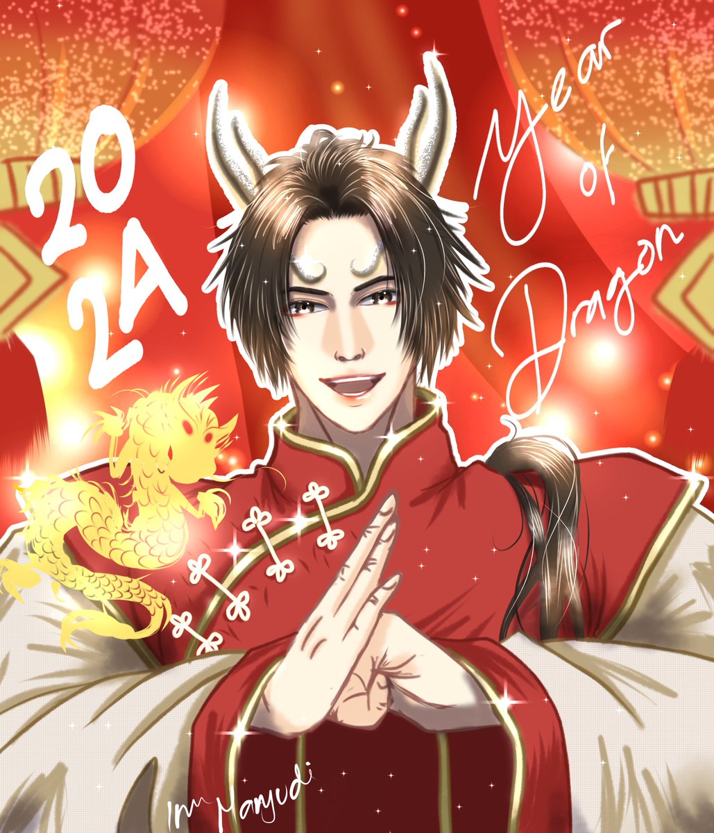 #毎月12日は趙雲の日 
Year of Dragon 🐉✨