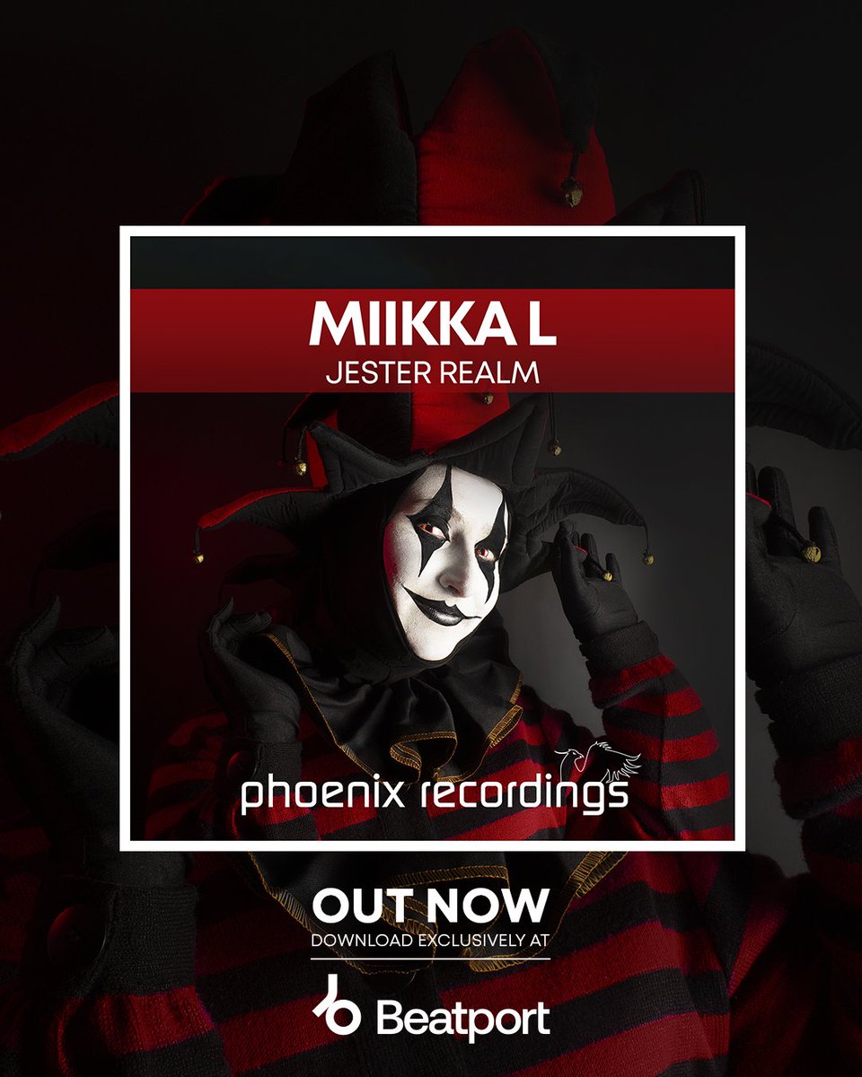 🆕 Miikka L « Jester Realm »
🎧 <a href="/beatport/">Beatport</a> exclusive #OutNow
👉🏻NIX.lnk.to/JesterRealm

Welcome to Finland's <a href="/djmiikkal/">Miikka L</a> with his label debut #JesterRealm, a mischievously #UpliftingTrance lifter that makes you grin from left to right.