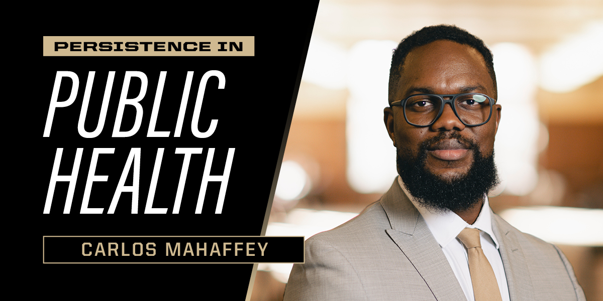 In 2022 #Purdue hired 11 new faculty like Carlos Mahaffey to address inequities in public health. Learn what inspired the assistant professor in @PurduePubHealth to restore trust in the health care system among certain communities. ⬇️ purdue.university/3Sw7awe