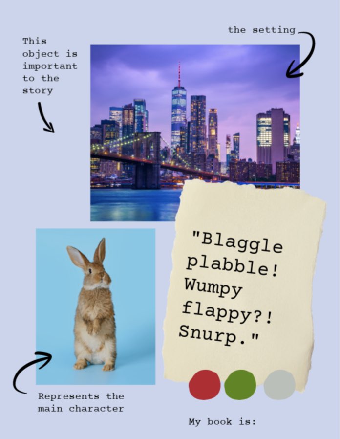 K_AMcG's tweet photo. Joining in the #AdobeEduChallenge with my 3rd graders this week. Made this to use as my example. Can you guess the book? @AdobeForEdu #AdobeCreativeEducator https://t.co/uvSqJBjvp9