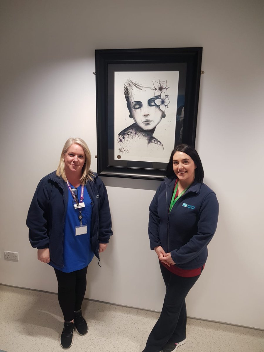 A huge thank you to Terry Bradley for donating a stunning piece of artwork for our family room in the Emergency Department  🎨 👨‍🎨

Terry's contribution creates a calming environment and provides comfort to families ❤️

What a beautiful gesture 🌟