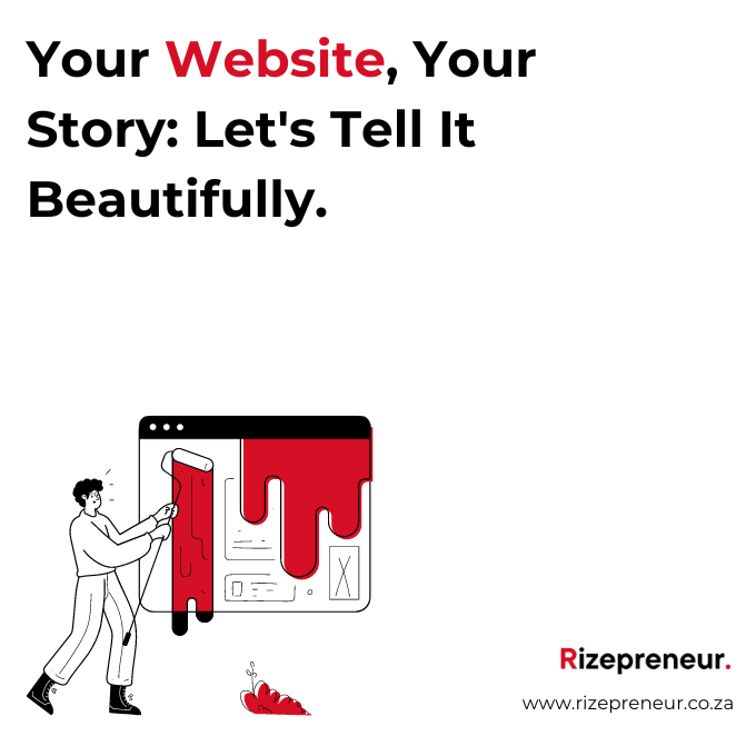 Rizepreneur's tweet photo. 🖥️ Our web design services are not just about aesthetics but creating experiences. Ready to transform your digital presence? Let's chat! 

https://t.co/CXARfJNR84

#digitalpresence #digitalsolutions #WebDesign #smallbusinesssolutions https://t.co/psEtZGiEOq