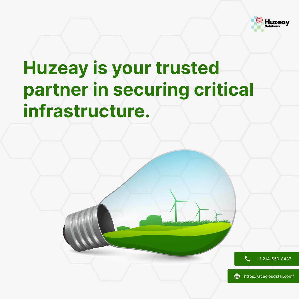 HuzeaySolutionz's tweet photo. Secure your energy sector operations with Huzeay Solutions! Our tailored cybersecurity solutions address sector-specific challenges, ensure compliance, and bolster operational resilience. Contact us today: https://t.co/yikMYKeYNn #Cybersecurity #Energy #HuzeaySolutions https://t.co/EStsaTAjTS