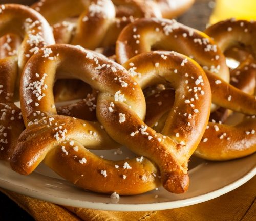 Did you know that the pretzel has a deep spiritual meaning for Lent?  In fact, it was the ancient Christian Lenten bread as far back as the fourth century. In the old Roman Empire, the faithful kept a very strict fast all through Lent: no milk, no butter, no cheese, no eggs, no