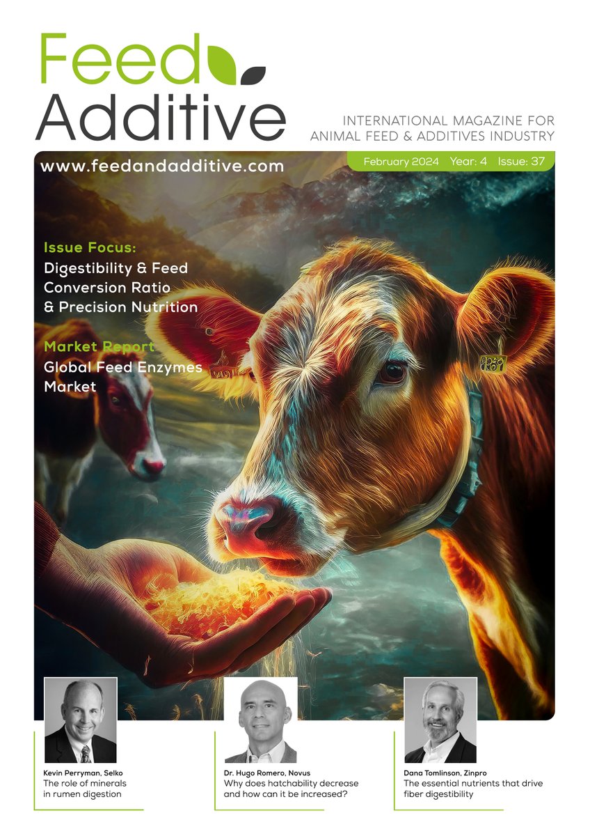 feedandadditive's tweet photo. ๐ข ๐๐ฒ๐ฏ๐ฟ๐๐ฎ๐ฟ๐ ๐ฎ๐ฌ๐ฎ๐ฐ issue is out..! ๐ https://t.co/FaeDXnNrmq ๐
Enjoy your reading..! ๐ค
#digestibility #feedconversionratio #feedenzymes #precisionnutrition #animalperformance #animalwelfare #poultry #palmoil #insectmeal #cornmarket #hatchability #sustainability https://t.co/15zoOk6g8G