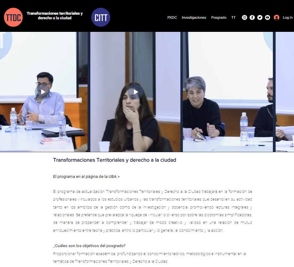 jsalvarredy's tweet photo. Sumamos algunos materiales a la web del programa de posgrado
Transformaciones Territoriales y Derecho a la Ciudad
de la 
Universidad de Buenos Aires
@territorial_uba 
https://t.co/Y1i7LEDBOd https://t.co/3yoGlFidrA