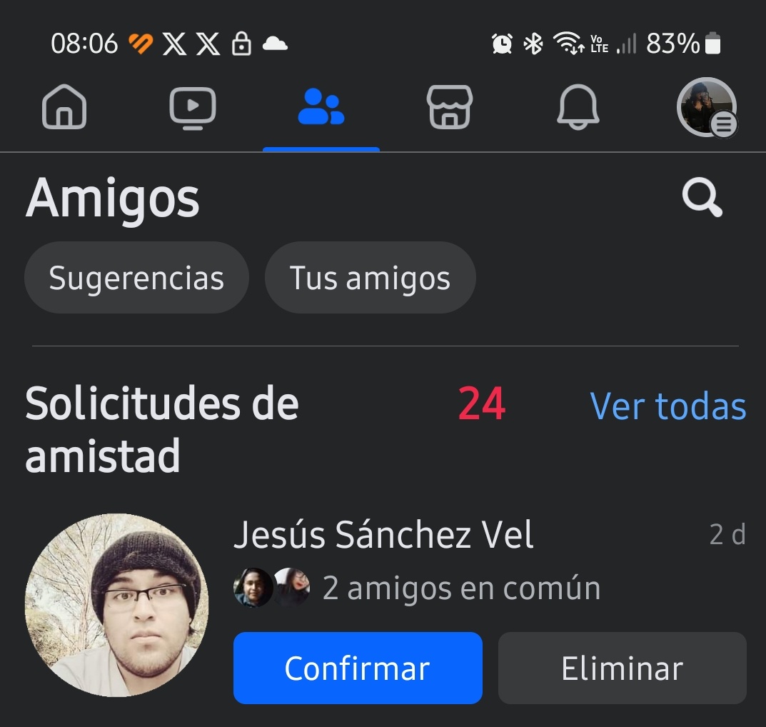 NaomiSerna25's tweet photo. El desgraciado aún tiene los tanates para enviar solicitud.
Que tremendo sin vergüenza e hijo de uta eres... https://t.co/LDONbsRDrL