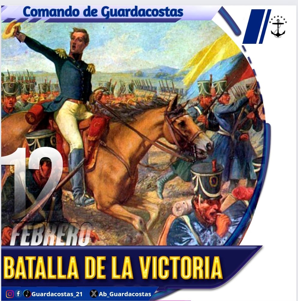 #EFEMÉRIDES | A 210 años de la Batalla de la Victoria recordamos la gesta lograda por los jóvenes patriotas que acompañaron al General José Félix Ribas en su lucha contra el ejército de los realistas ¡Viva la Patria Joven!