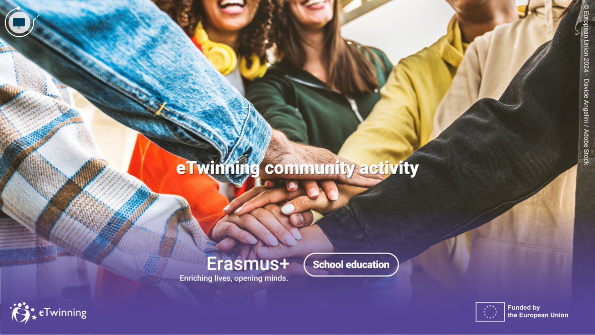 📢 Calling all eTwinners!

It’s time for the first #eTwinning community activity of 2024!

In February we will explore the annual theme ‘Well-being at school’ by creating an eTwinning well-being care package 🏫🧘

Join the group to take part 👉 bit.ly/48giH8T