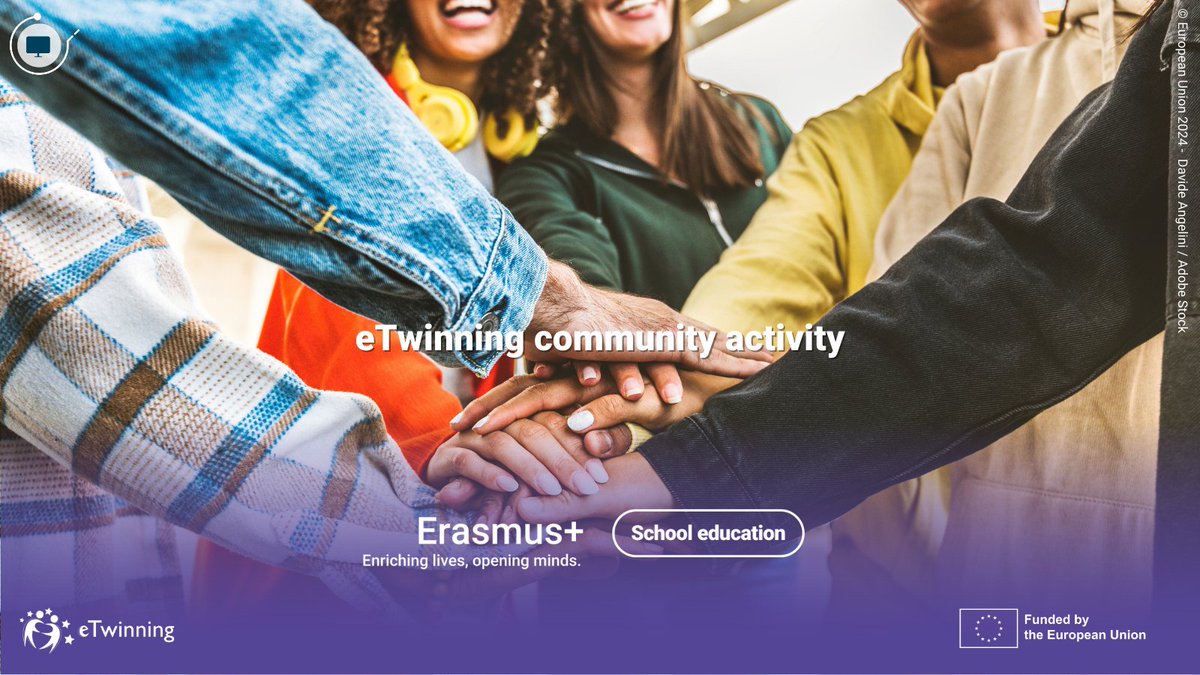 📢 Calling all eTwinners! It’s time for the first #eTwinning community activity of 2024! In February we will explore the annual theme ‘Well-being at school’ by creating an eTwinning well-being care package 🏫🧘 Join the group to take part 👉 bit.ly/48giH8T